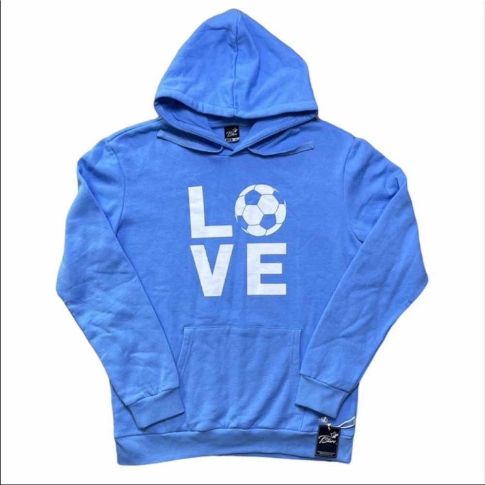NWT “Love Soccer” hoodie